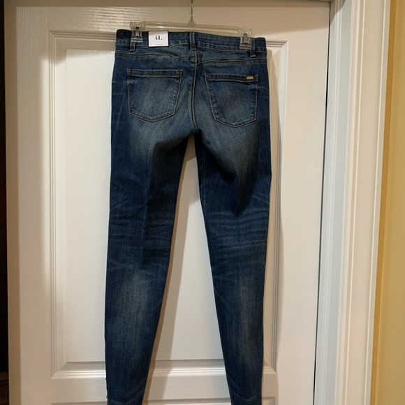 💕HP💕WHITE HOUSE BLACK MARKET SKIM JEANS 4 L NWT - Picture 5 of 6